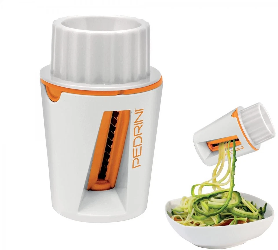 Temperino Affettaverdure a Spirale Pela tempera Carote zucchine verdure Pedrini