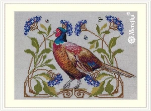 Merejka The Pheasant Counted Cross Stitch Kit - Picture 1 of 1