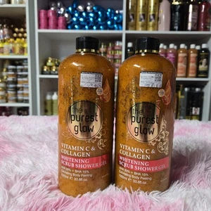 The Purest Glow Vitamin C &Collagen Whitening Scrub Shower Gel - Picture 1 of 1