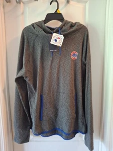 New Vintage Chicago Cubs MLB Fanatics Womens cowl Neck Hoodie Sweatshirt 3XL NWT - Picture 1 of 13