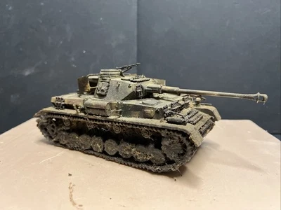 Maquette Montée ww2 1/35 Panzer IV Normandie Patine Boue ! Occasion - Photo 1/4