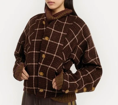 Vivienne Westwood Pourpoint с домкратом из твидового дерева Harris XS - Изображение 1 из 4