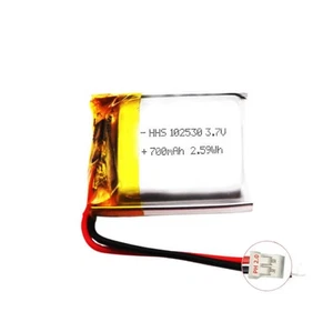 3.7V 700mAh 102530 Lipo-Batterie wiederaufladbares Polymer-Ionen-Batteriepack - Picture 1 of 4