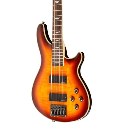 Schecter Guitar Research Omen Extreme-5 5-String Bass Guitar Vintage Sunburst - Image 1 of 4