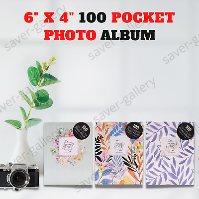 Tallon Slip In 6x4 Photo Album 100 Pocket Designer Album Gift Christmas Birthday • 7.24£