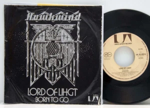 Hawkwind        Lord of light  /  Born to go         7"       NM # C - Imagen 1 de 2