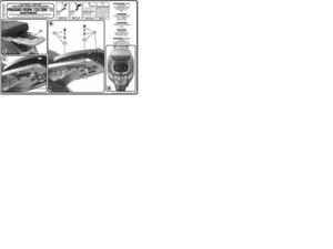 Heckansatz GIVI Koffer MonoLock Piaggio Vespa GT 125 200 03>06 - Bild 1 von 1