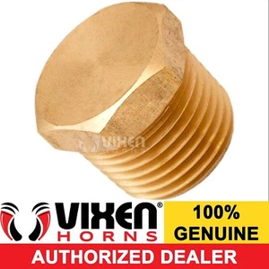 ½" NPT BRASS HEX HEAD MALE PLUG FITTING FOR PIPE/WATER/AIR TANK/BOAT VXA7512 - Picture 1 of 2
