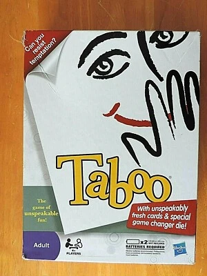 Taboo Adult Board Game Of Unspeakable Fun 2010 Edition Ships Next Day - Image 1 of 4