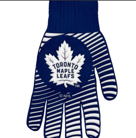 NHL Hockey BBQ OVEN Heat Resistant Glove - TORONTO MAPLE LEAFS Cover