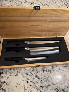 Kamikoto Kanpeki 3pc Knife Set BLOW OUT SALE w/COA - New In Box. - Picture 1 of 5
