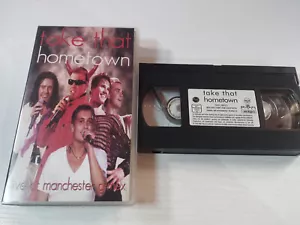 TAKE THAT Hometown Live At Manchester G-Mex 1995 - VHS Film Tape Spanisch 3T - Bild 1 von 5