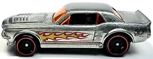 Hot Wheels 50th Anniversary Zamac ‘67 Ford Mustang GT Coupe 1:64 LOOSE - Picture 1 of 3