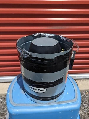 Can Fan Max Fan 14" 1700CFM -inline exhaust blower ventilation hydro scrubber. - Image 1 of 4