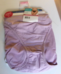 3 Bikini Radiant Vanity Fair String Estilo LAV/WH/BLU Talla 7 Blanco Lavanda Azul - Imagen 1 de 3