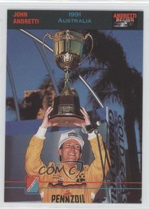 1992 Collect-A-Card Andretti Racing John Andretti #39