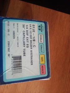 Válvula de expansión termostática Sporlan TEV EFJ-1/8-C 1/4"" x 1/2"" soldadura ODF - Imagen 1 de 3