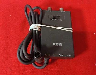 Videocámara RCA CRF010 TV VCR AV RF modulador Foto 1 de 3