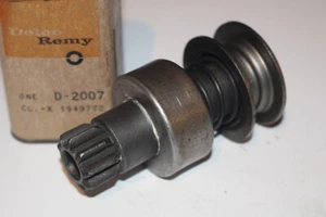 Nuevo de Lote Antiguo Delco Remy 1949772 / D2007 Starter Drive - 1961-63 Buick, Cadillac, Pontiac - Imagen 1 de 6