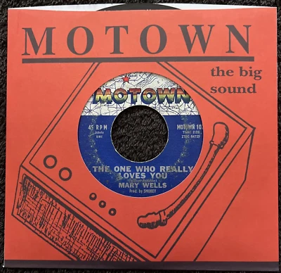 Mary Wells – The One Who Really Loves You 7'' Vinyl MOTOWN 1962 TESTED VG VIDEO - Image 1 of 4
