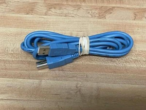 USB PRINTER CABLE, 6 FEET LENGTH END TO END #14 - Imagen 1 de 1