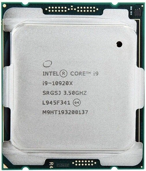 Intel Core i9-10920X SRGSJ 3.5GHz 12 Cores 165W LGA2066 X299 CPU Processor - Image 1 of 1