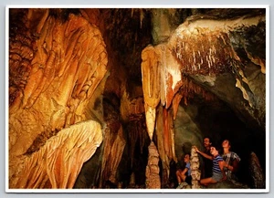 Postal Museo Cueva Piedra Caliza Desierto 1993 Paisaje Geológico - Imagen 1 de 2