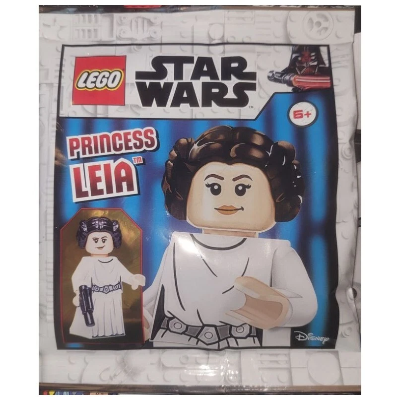 LEGO Star Wars Princesa Leia Foil Minifigura Foil Pack Foto 1 de 1
