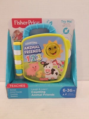 Fisher-Price Ríe y Aprende Contando Amigos Animales Nuevo Foto 1 de 4