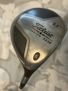 TITLEIST TITANIUM 983K 9.5 DRIVER -Graphite Stiff Flex Right Handed GOOD - Picture 1 of 5