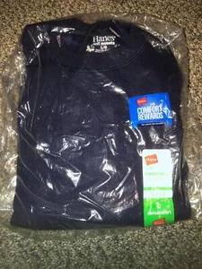 Hanes Youth Girls ComfortBlend Soft Sweats Pullover Crewneck Sweatshirt L - Picture 1 of 3