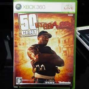 50Cent Blood on the Sand Xbox 360 Microsoft Video Game Software Japan - Picture 1 of 2