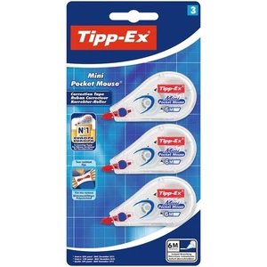 Tipp-Ex Mini Pocket Mouse Stationery 3 Pack - Picture 1 of 4