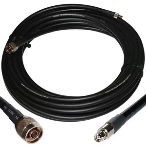 LMR400 SMA Stecker auf N-Stecker 2m Helium Zeiten Mikrowelle Koaxialkabel - Bild 1 von 1