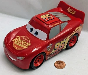 Mattel Disney Pixar Cars.TRACK TALKERS.Lightning McQueen.sounds.talking Vehicle - Picture 1 of 3