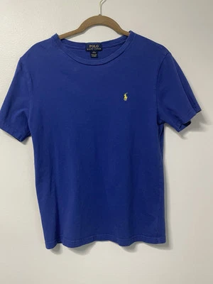 Polo Ralph Lauren t-shirt youth large 14-16 blue short sleeve 100% cotton - Image 1 of 3