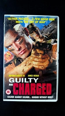 Guilty as Charged BIG BOX RENTAL VHS - Image 1 of 4