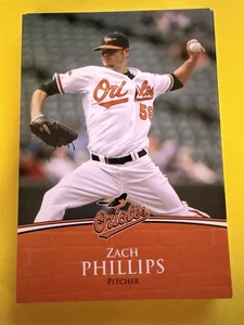 Zach Phillips Baltimore Orioles Team ausgestellt Postkarte Größe Foto - Bild 1 von 2