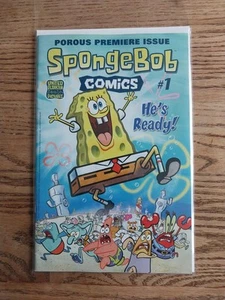 SpongeBob Comics FACSIMILE EDITION #1 2011 Porous Premiere Issue Rare - Picture 1 of 14