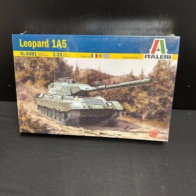 Tanque mediano Italeri 6481 escala 1:35 Leopard 1A5 SELLADO Foto 1 de 4