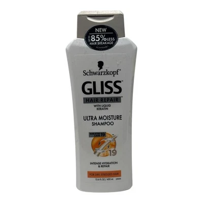 Champú Schwarzkopf Gliss Hair Repair Ultra Moisture con queratina líquida 13,6 oz Foto 1 de 2