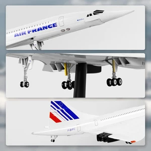 Avión modelo Concorde escala 1:200 Air France F-BVFB aleación diecast avión para... - Imagen 1 de 12