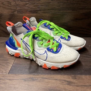 Nike Women React Vision "Hyper Crimson" CI7523 104 Running Shoes Size 8 - Picture 1 of 14
