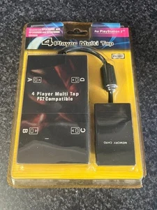 Adaptador Multitap Multi 4 Player Sony Playstation 2 PS2 CIB Sellado Nuevo EMBALAJE ORIGINAL PAL - Imagen 1 de 2