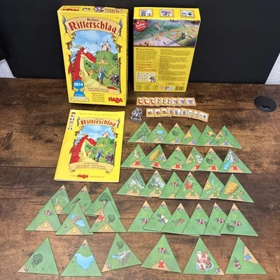 Richard Ritterschlag Tile Laying Game Conrad The Confused Haba 2013 Complete Set - Image 1 of 4
