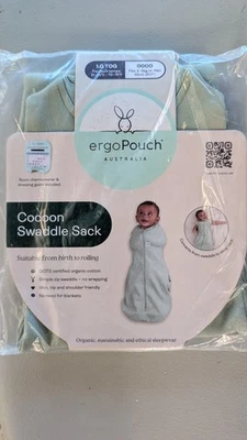 Nuevo ErgoPouch Australia: Cocoon Swaddle Organic - 1.0 TOG.Fita: 2-5 kg (4-11 lb) Foto 1 de 2