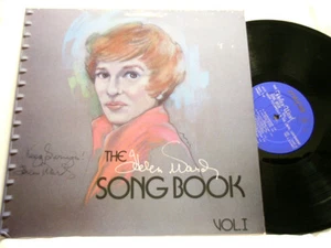 HELEN WARD Song Book Bucky Pizzarelli Ruby Braff SIGNED LP autographed - Picture 1 of 2