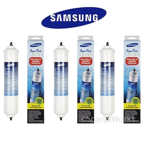 3 Genuine Samsung Fridge Water Filter Aqua Pure Cartridges DA29-10105J HAFIN/EXP - Picture 1 of 2