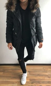 Nueva chaqueta de invierno Khujo parka SHONE talla S L XL negra azul marino Tigha 229 € - Imagen 1 de 24