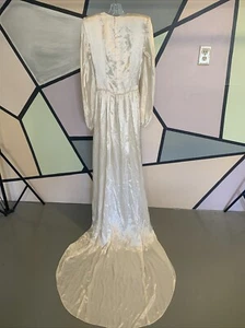The Young Quinlan Co Vintage Artwear Edwardian SAMMLERSTÜCK Kleid XS Hochzeit - Bild 1 von 22